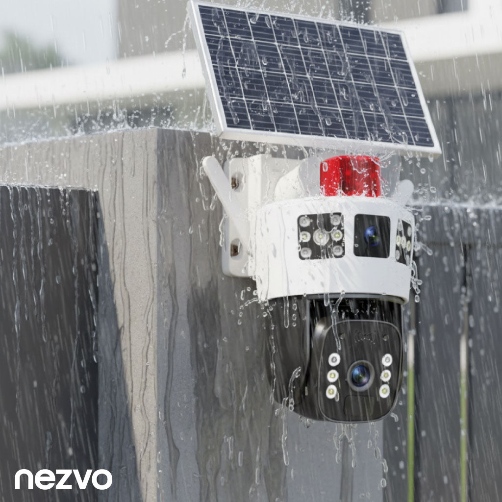 Caméra Solaire Avec Carte SIM