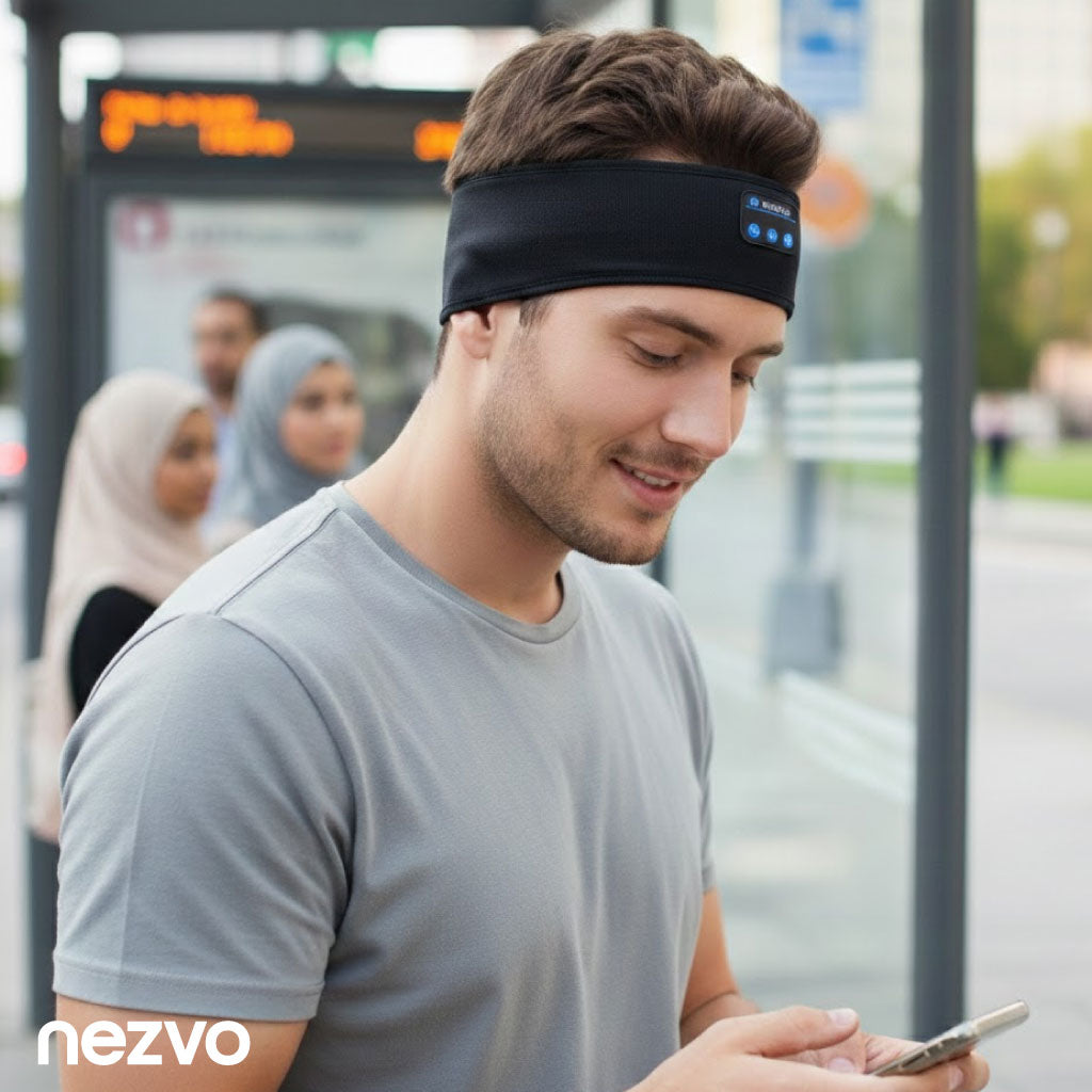 Bandeau Bluetooth Écouteurs pour Dormir