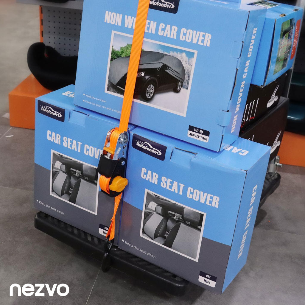 Sangles à Cliquet Rétractables