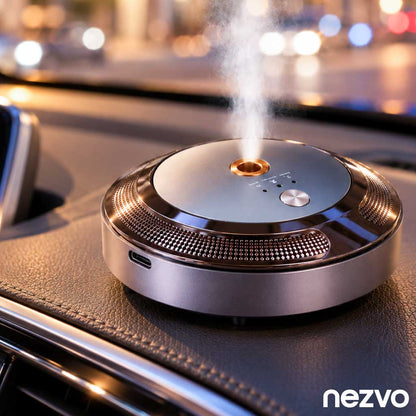 Diffuseur de Parfum Intelligent pour Voiture – 3 Parfums Inclus