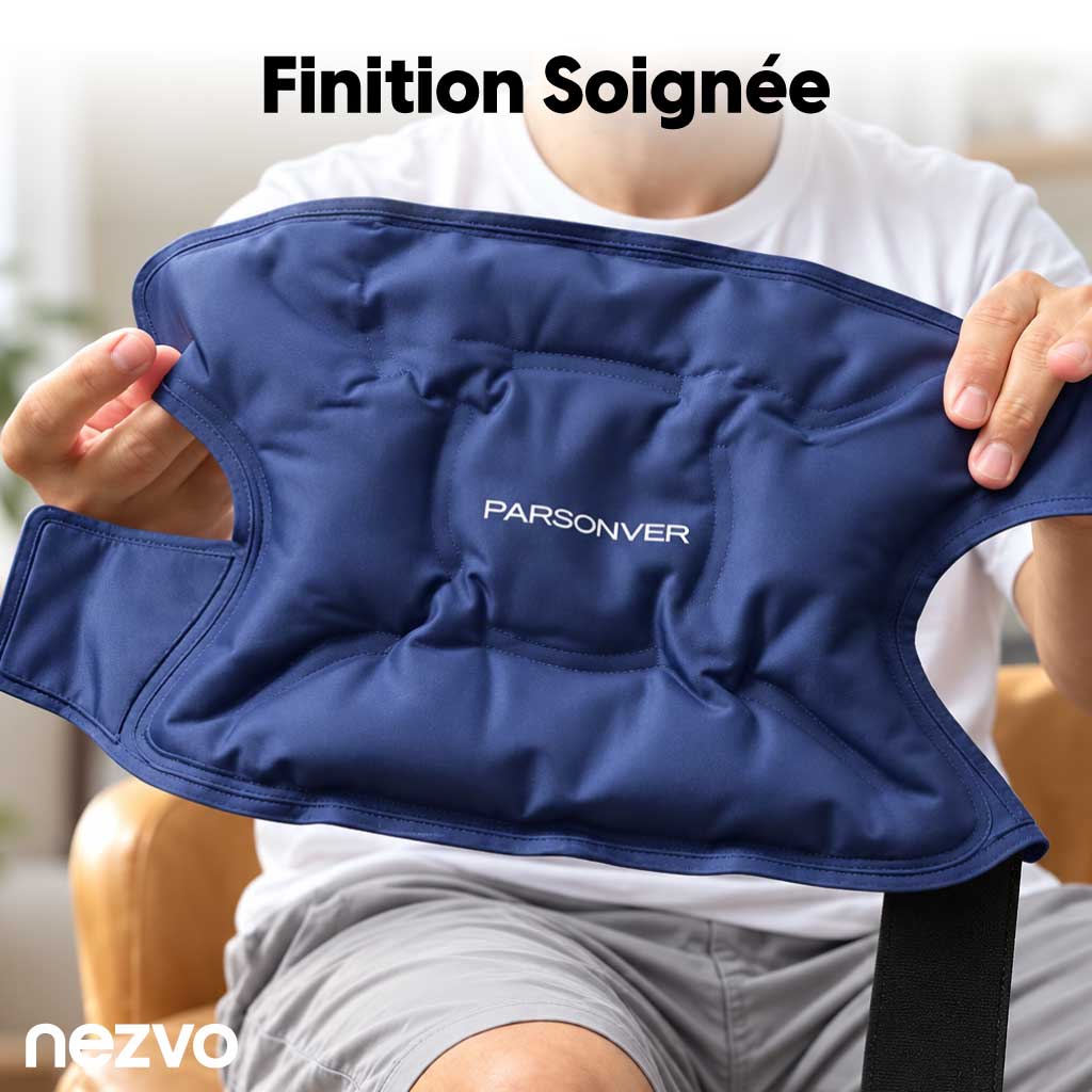 Pochette Glace-Genou avec Sangles Ajustables