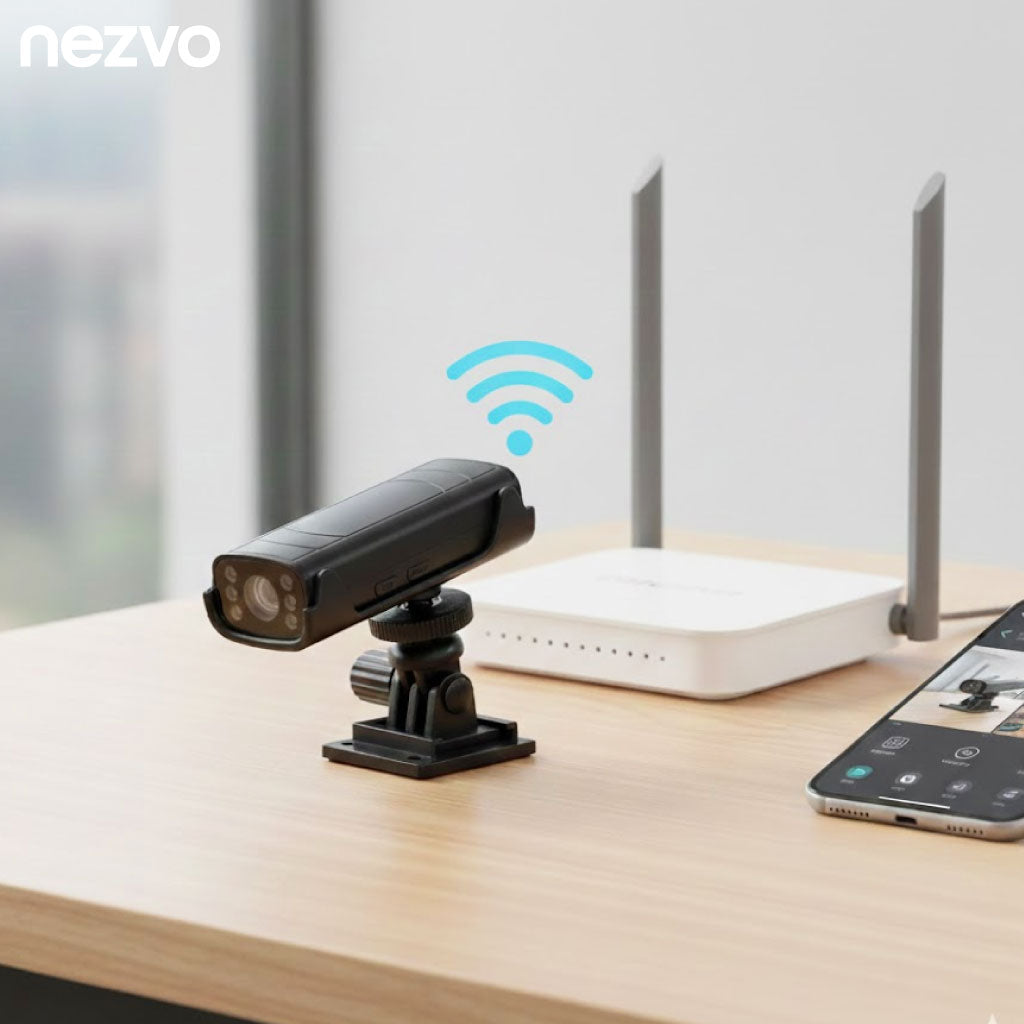 Caméra de Surveillance Sans Fil Intelligente