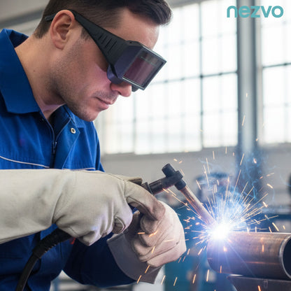 Lunettes de Soudure à Obscurcissement Automatique
