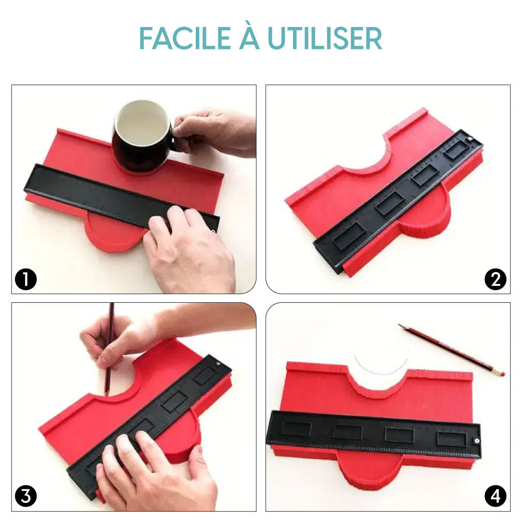 Duplicateur de Contour – Pour Formes et Découpes Irrégulières