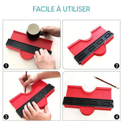 Duplicateur de Contour – Pour Formes et Découpes Irrégulières