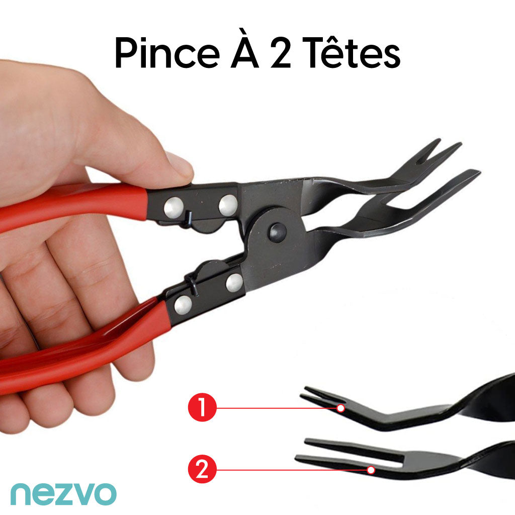 Pince à Rivets Et Clips Plastiques – Outil Universel De Dégrafage