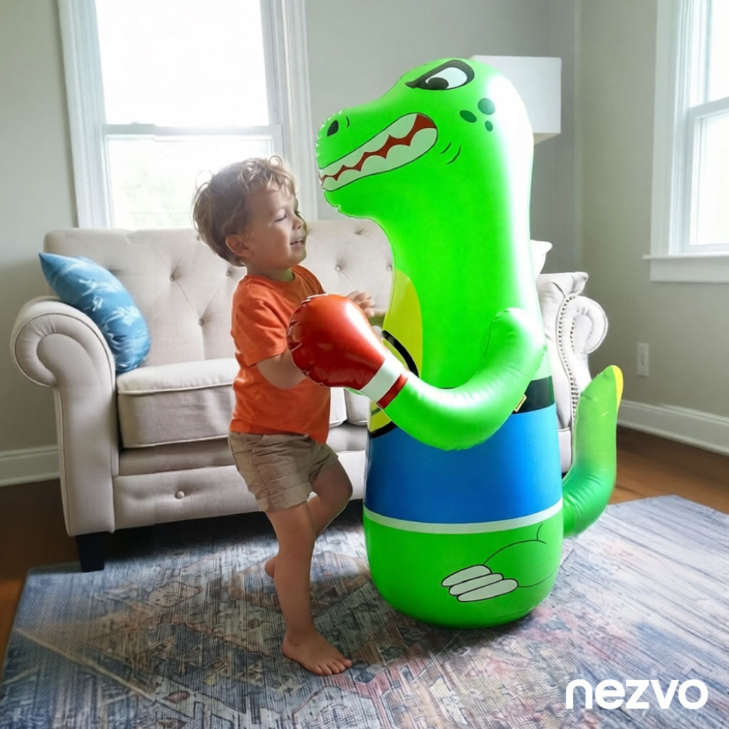 Jouet Gonflable Boxe Avec Pompe à Air