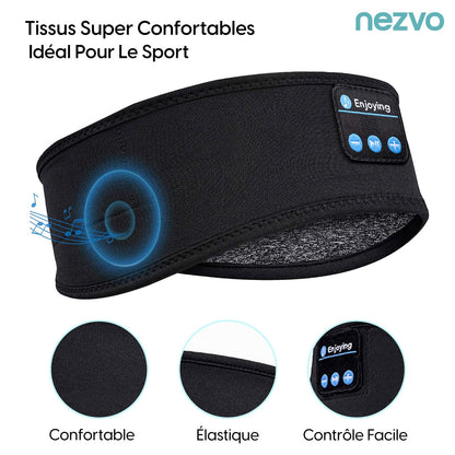 Bandeau Bluetooth Écouteurs pour Dormir