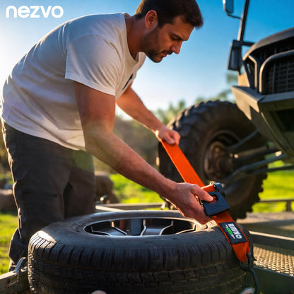 Sangles à Cliquet Rétractables