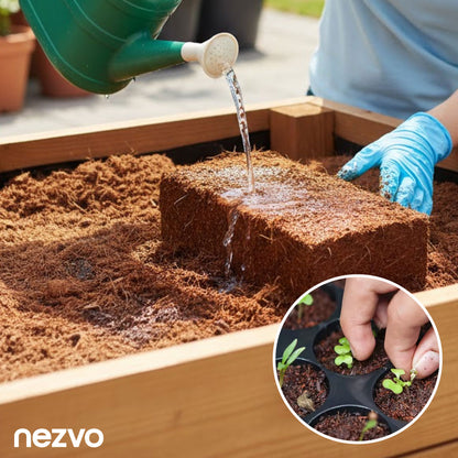 Brique de Terreau Organique Expansible