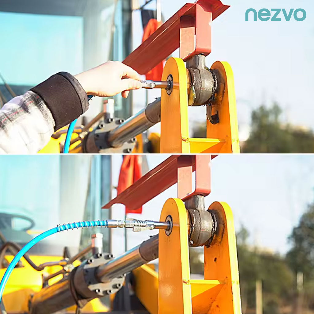 Embout Flexible pour Pompe à Graisse