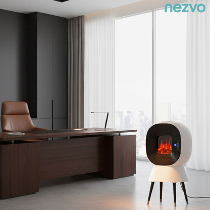 Chauffage Électrique Intelligent avec Bluetooth & Humidificateur