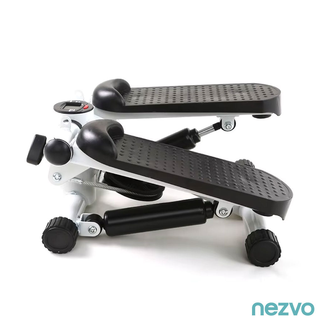 Mini Stepper de Fitness avec Élastiques de Résistance