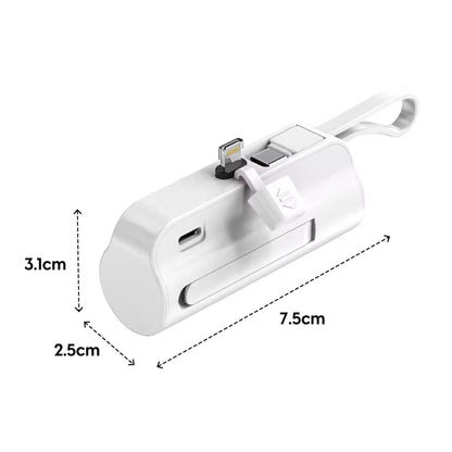 Mini Power Bank 5000 mAh – Compact & Charge Rapide
