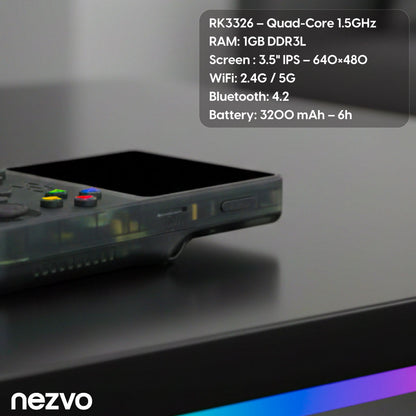 Console de Jeu Portable Rétro – Écran HD, 64 Go & +22 000 Jeux Intégrés