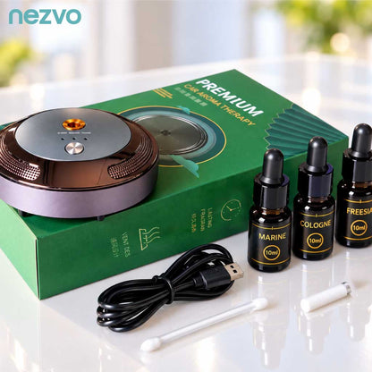 Diffuseur de Parfum Intelligent pour Voiture – 3 Parfums Inclus