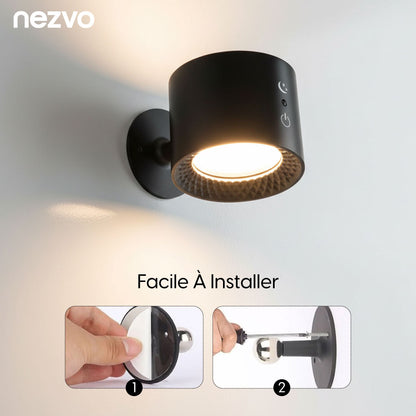 Lampe Murale LED Sans Fil