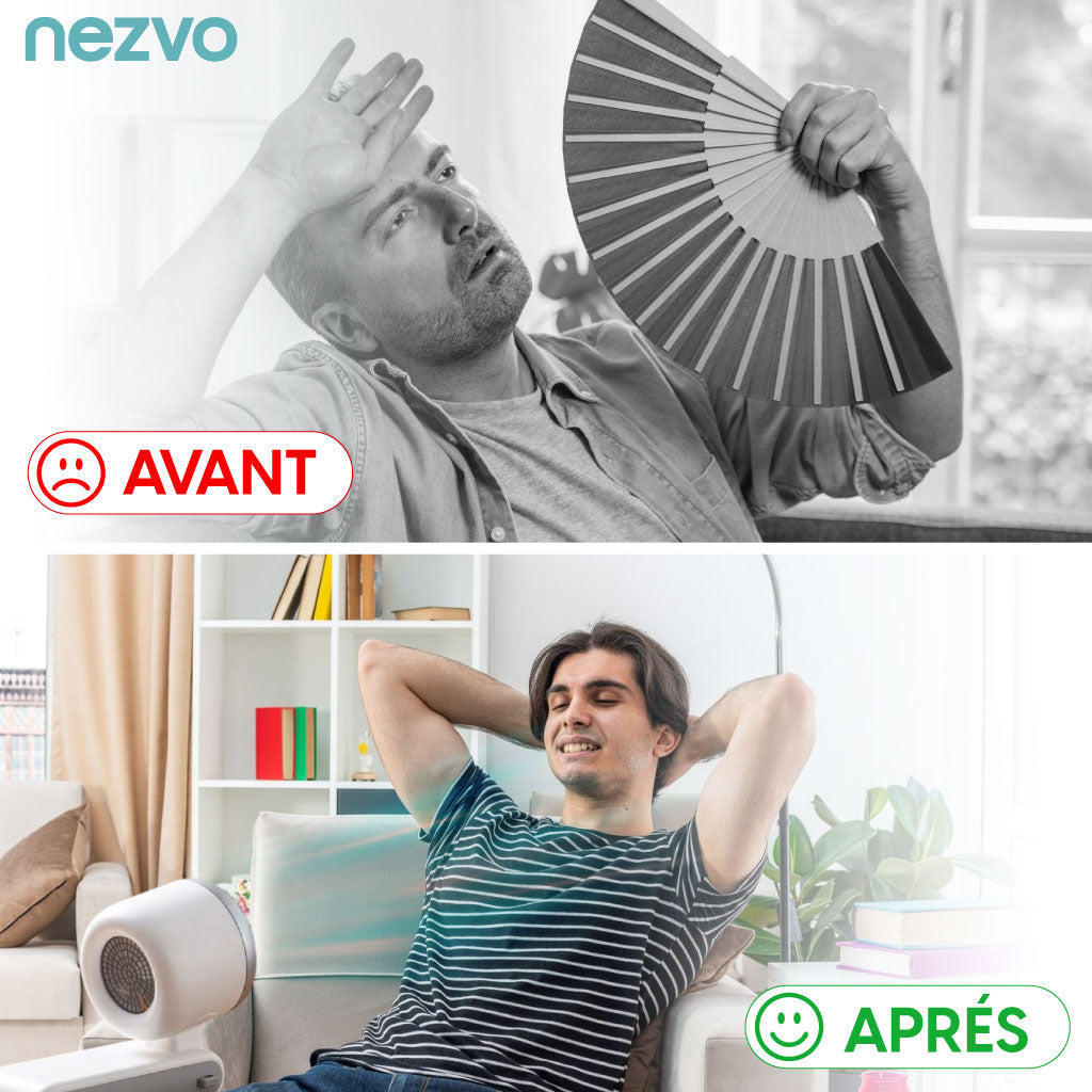 Ventilateur de Poche Intelligent – Écran LED et Design Pliable