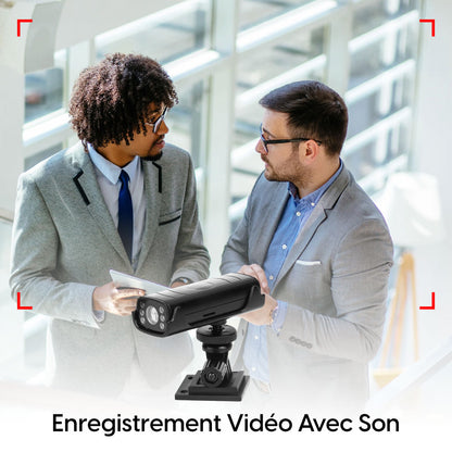 Caméra de Surveillance Sans Fil Intelligente