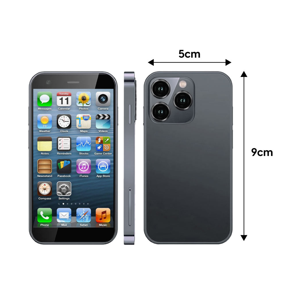 Mini Smartphone – L’apparence iOS dans un format compact et accessible