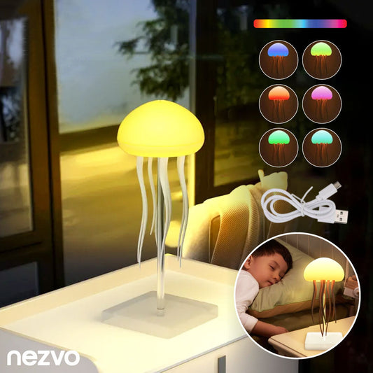 Lampe méduse RGB- Lumière relaxante inspirés de la mer
