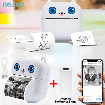 Mini Imprimante Thermique – Impression Instantanée et Amusante