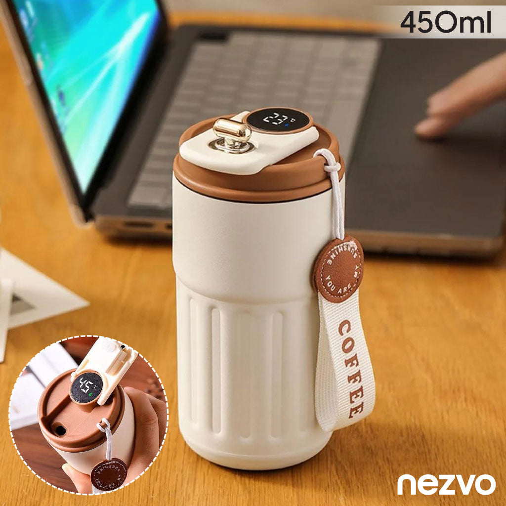 Tasse Isotherme avec Affichage LED de Température