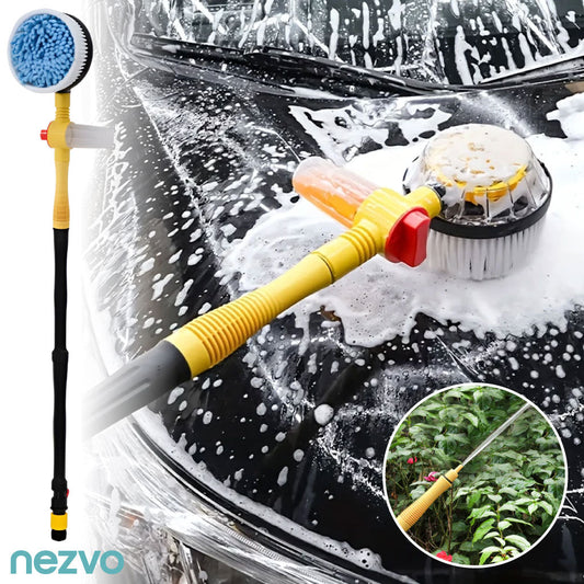 Kit de Brosse de Lavage Rotatif 360°