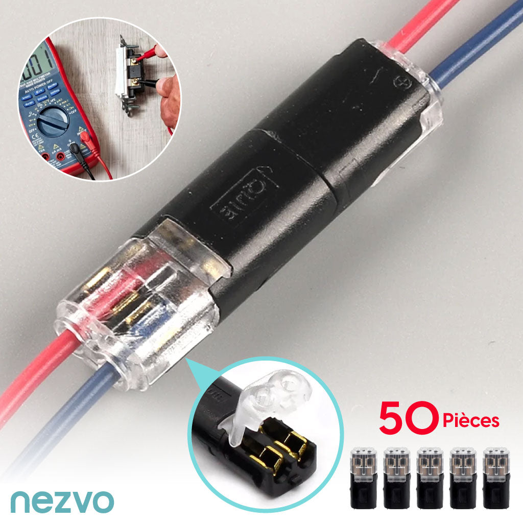 Connecteur Électrique Rapide sans Dénudage