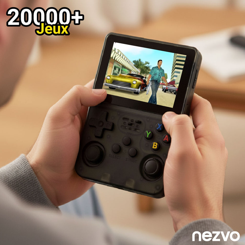 Console de jeu portable - Console de jeu rétro 3500 mAh - Console de jeu vidéo avec écran de 4,0 pouces - Cadeau d'anniversaire de Noël pour , adultes Console de jeu portable - Console de jeu rétro 3500 mAh - Console de jeu vidéo avec écran de 4,0 pouces - Cadeau d'anniversaire de Noël pour , adultes