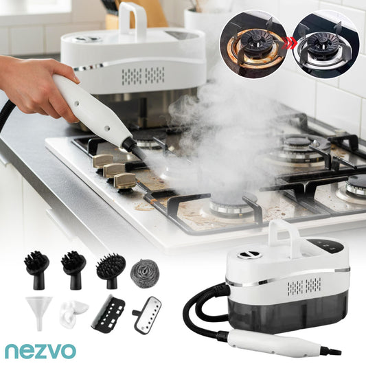 Nettoyeur Vapeur Multifonction avec 8 Accessoires