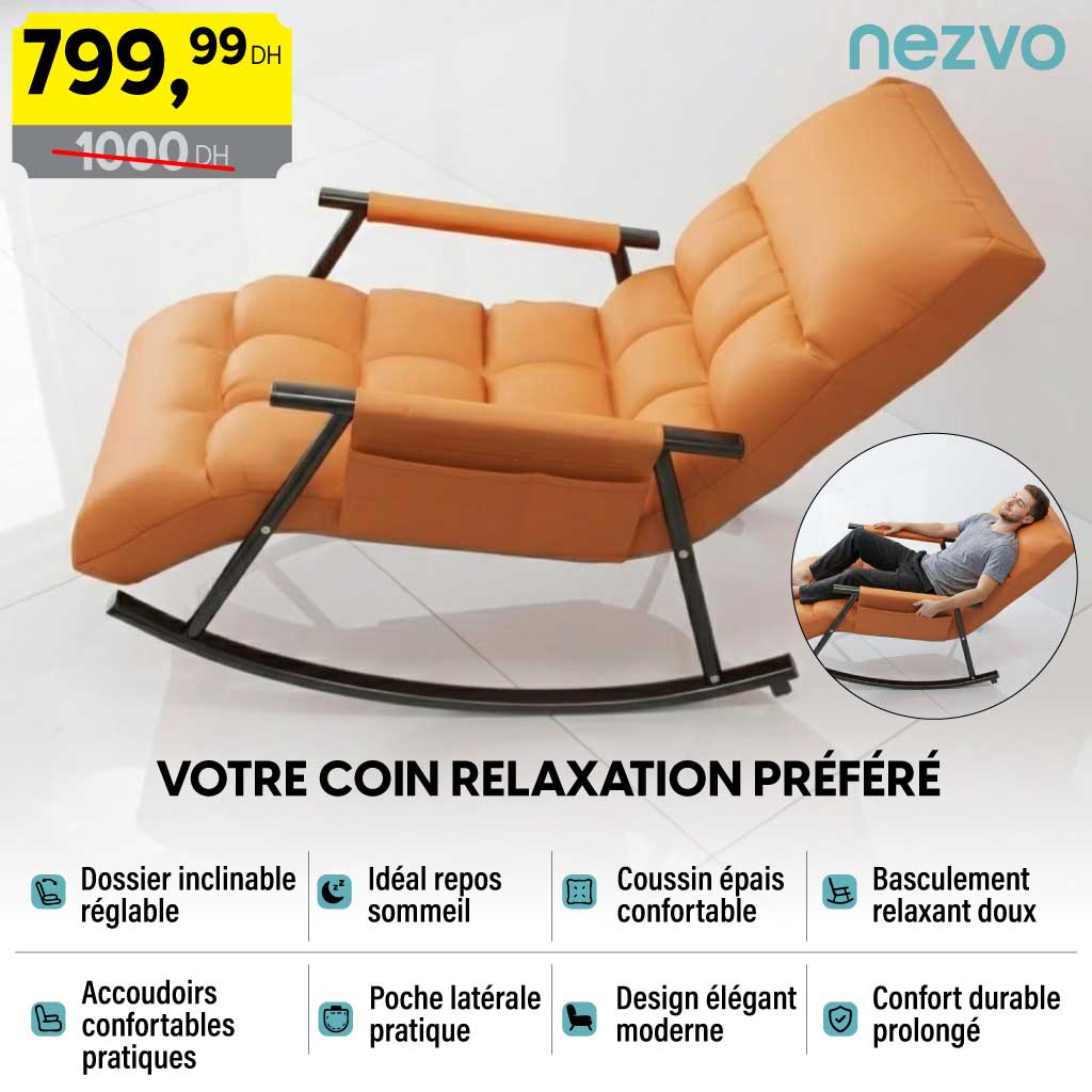 Fauteuil à Bascule Confort