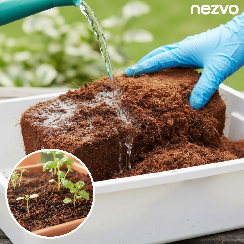 Brique de Terreau Organique Expansible