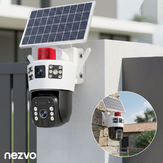 Caméra Solaire Avec Carte SIM