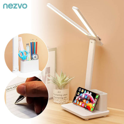 Lampe de Bureau LED Rechargeable – Pliable & Multifonction
