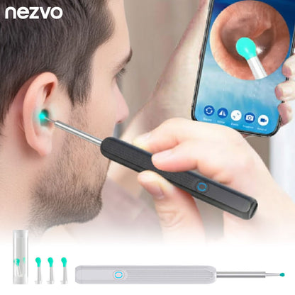 Caméra d’Oreille WiFi avec Nettoyeur Intelligent