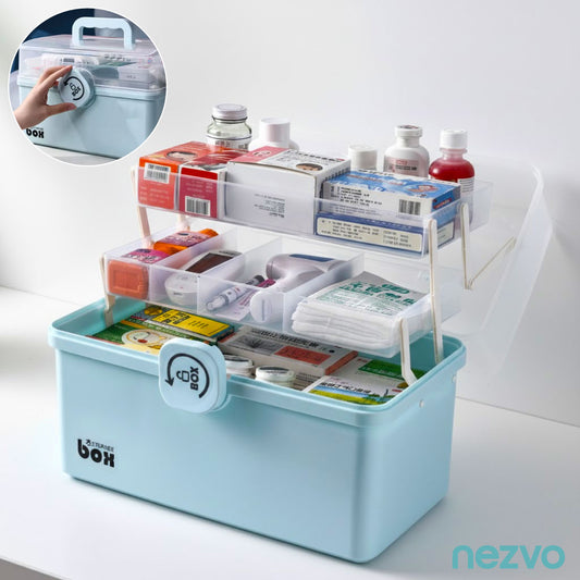 Boîte de Rangement Multifonction avec Poignée