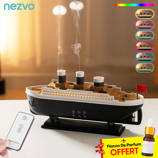 Humidificateur Titanic, Bien-être, Décoration et Aromathérapie