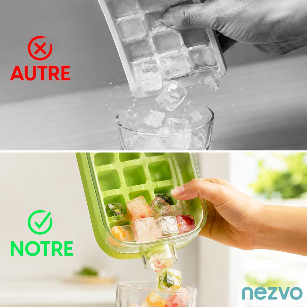 Bouteille à Glaçons Pratique