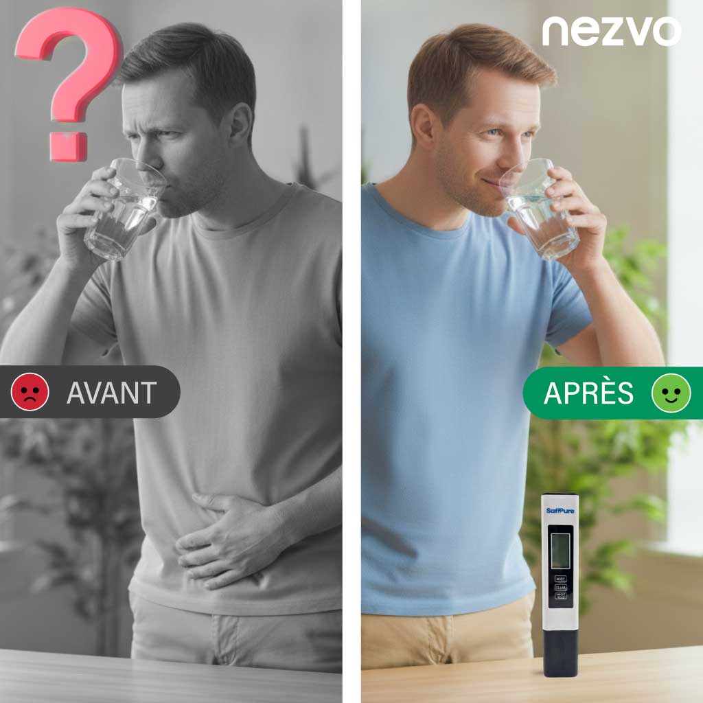 Testeur de Qualité d’Eau TDS