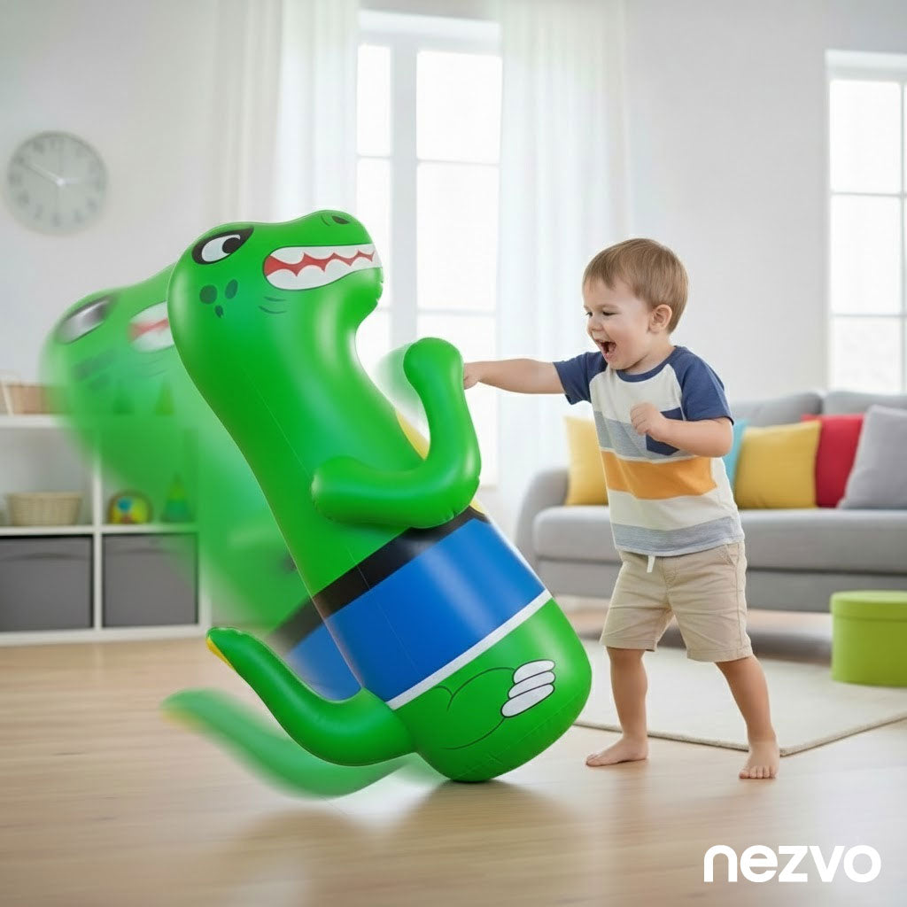 Jouet Gonflable Boxe Avec Pompe à Air