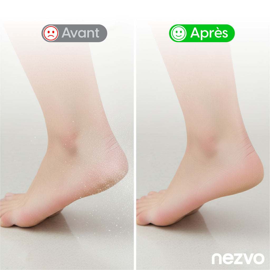 Râpe Électrique pour Pieds – Élimination Facile des Callosités & Peau Morte