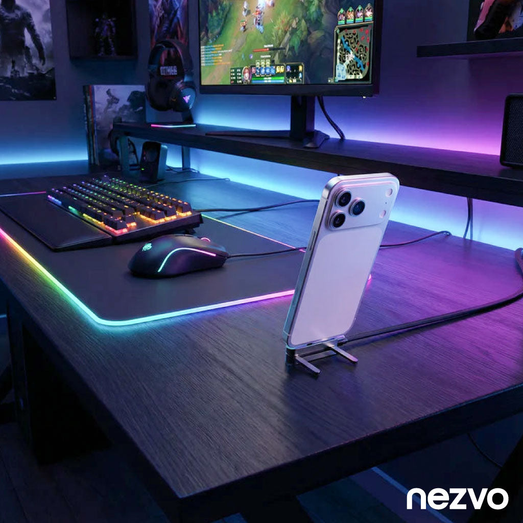 Câble de Charge avec Support Téléphone