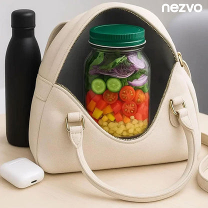 Bocal à Salade Pratique