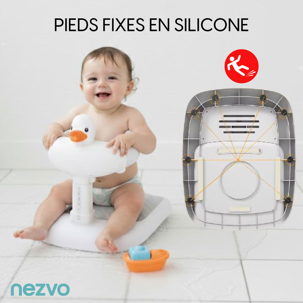 Chaise de Bain Bébé en Forme de Canard