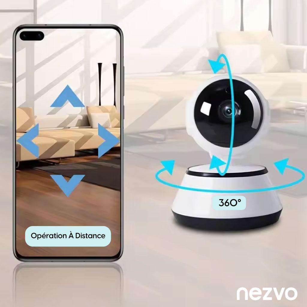 Caméra de Sécurité Connectée 360°