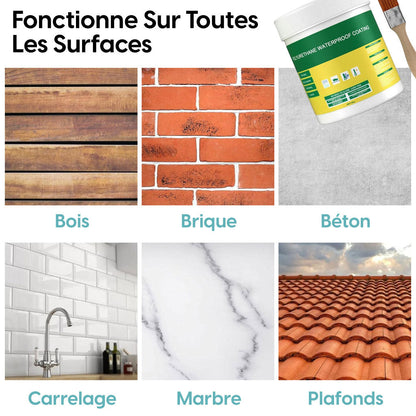 Mastic Étanchéité Invisible Imperméable Isolant Puissant Contre Les Fuites