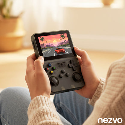 Console de Jeu Portable Rétro – Écran HD, 64 Go & +22 000 Jeux Intégrés