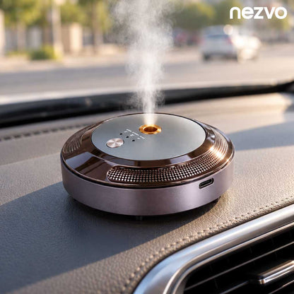 Diffuseur de Parfum Intelligent pour Voiture – 3 Parfums Inclus