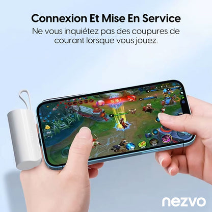 Mini Power Bank 5000 mAh – Compact & Charge Rapide